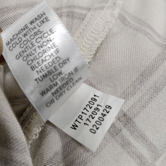 J. Jill Plaid Classic Button Front Long Sleeve Viscose Tunic Shirt Medium NWT - Picture 5 of 11